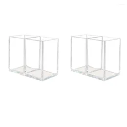 Storage Boxes Holder Brush Makeup Clear Pen Display Stand Organiser Nail Acrylic Manicure