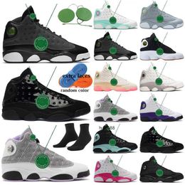 2023 Basketball Shoes French Brave Blue University Navy Singles Day Obsidian Black Cat Court Purple Chinese New Year Men Women Jumpman 13S JORDON