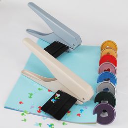 Clamp Metal Mushroom Hole Standard Punch Tshape Book Discs Binder Planner Binding DIY Scrapbook Notebook Ring 221130