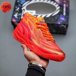 lamelo OG Mens ball basketball shoes MB 02 Red Black Bred White Blue Orange Green Purple Carton Pink Melo sneakers tennis with box