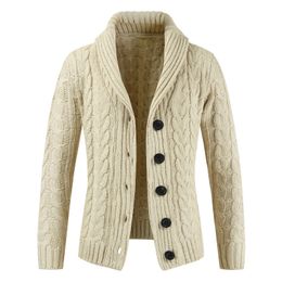 Mens Sweaters Cardigan Men Thick Slim Fit Coat Jumpers Knitwear High Quality Autumn Korean Style Casual 221130