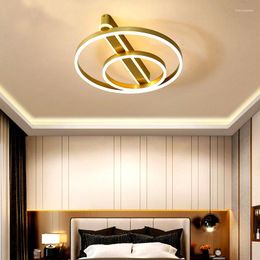 Ceiling Lights LED Lamp For Bedroom Modern Living Room Chandelier Corridor Square Round Villa El