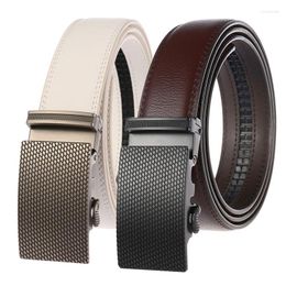 Belts Fashion Luxury Genuine Leather Belt For Mens Jeans Suit Business Casual Male Present Birthday Christmas Party Gift