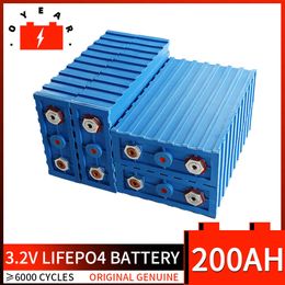 200AH Deep Cycle Marine Battery 12v Lifepo4 Battery Rechargeable LFP Solar Cell Pack For EV RV Electric Folklifts Vehicles