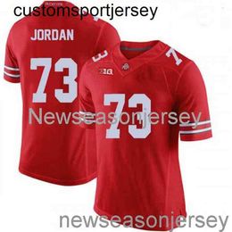 Stitched Michael Ohio State Buckeyes Red NCAA Football Jersey Custom any name number XS-5XL 6XL