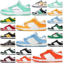 2023 UNC lows Casual running Shoes for men women Panda sneakers Syracuse Grey Fog University Red Varsity Green sports trainers 36-45