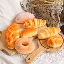 Декомпрессионная игрушка Squishy Food Creative Simulation Hread Toast Donuts медленно поднимая
