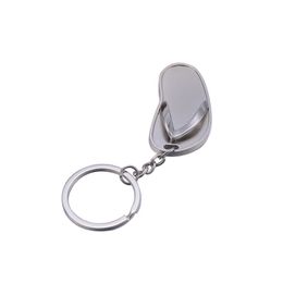 Creative Slippers Keychain Metal Keychain pendant Fashion Accessories Keyring Key Chain