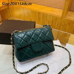 Designer Bags Handbag Classic Women Top Chain Shoulder Bag Ladies Luxury Brand Clutch Flap Totes Bags Purse Diamond Shaped Lattice Design Square Bag 113022H