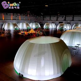 Personalised 7x4.7x2.6 Metres Inflatable trade show tent no roof tent / air-blown big toys sports