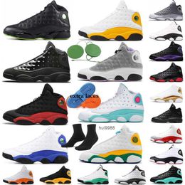 2023 jumpman 13 reverse bred Basketball Shoe basket de luxe Men's Luxury Shoes women hyper royal Starfish sneakers Red Flint Playground Soar JORDON