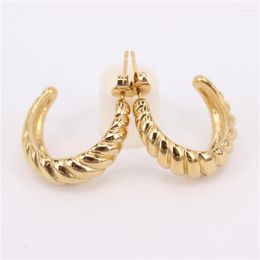 Hoop Earrings Easy To Wear With Large And Small Ear Holes The Store Manager Wears Video Recommendation 20mm 9.1g Classic LH1084