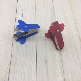 Staplers 200 pcs Mini Portable Standard Metal Staple Remover Nail Pull Out Extractor School Office Tool Random Colour 221130