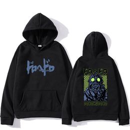 Men's Hoodies Sweatshirts Dorohedoro Caiman Gothic Japanese Anime Printing Mens Clothes Manga Cartoon Hip Hop Pullovers Fleece Hoodie 221129