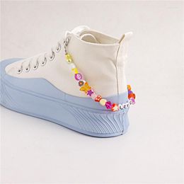 Anklets Summer Cute Acrylic Bead For Women Love Butterfly Ankle Bracelet Foot Shoes Chain Boho Beach Accessories Tobillera