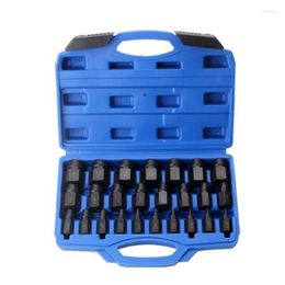 Professional Hand Tool Sets 25Pieces Damaged Screw Extractor Remover Set Hex Shank Broken Bolt