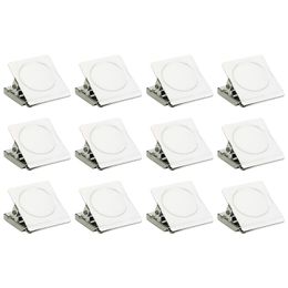 Clamp 12pcs Strong Holding Notes Home Office Whiteboard Heavy Duty Metal Magnetic Clip Daily Plan School Durable For Refrigerator Mini 221130