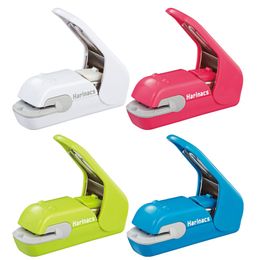 Staplers KOKUYO Harinacs StapleFree Stapler Press Type Embossing Needleless Mini Stapler No Punching Labor Saving for Office Student 221130