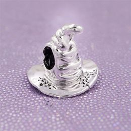 925 Sterling Silver Charm Bead For European Pandora Jewellery Charm Bracelets-Shool Collection Hat