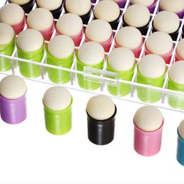 Painting Pens Finger Sponge Daubers with Storage Case 40 Pack Craft for Drawing Ink Stamping Card Making DIY Pai 221130