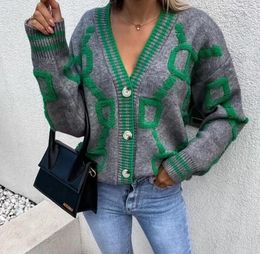 2023 New Women's Sweaters Women Spring Autumn Loose Casual Woman Sweaters Cardigan Womens designer knitted sweater