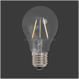 Led Bulbs E27 Led Filament Light A60 A19 Bbs B22 8W 6W 4W 2W 360 Angle Lights Edison Lamp Ac85265V Ce Rohs Drop Delivery Lighting Dhogh