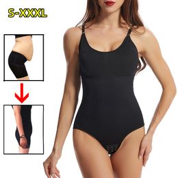 Womens Shapers Onepiece shapewear womens belly pants open file hiplifting shaping sling underwear elastic corset body 221130
