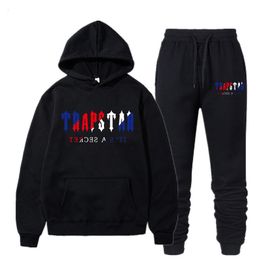 Mens Tracksuits Tracksuit Men Female Warmth Two Pieces Set Loose Hoodies Printing SweatshirtPants Suit Hoody Sportswear Couple Outfit 221130