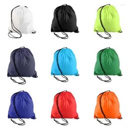 Storage Bags Portable Sports Backpack Thicken Oxford Drawstring Underwear Shoes Bag Travel Pouch Waterproof Organiser