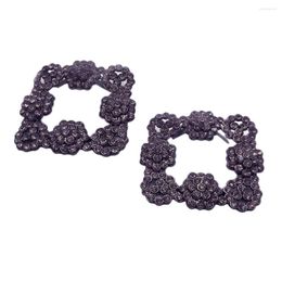 Anklets 2x Shoe Buckle Women's Flower Clips Brooches Bridal Accessories