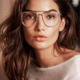 Sunglasses Frames Fashion Square Glasses Frame Women Trending Brand Designer Optical Computer Eyewear Spectacles