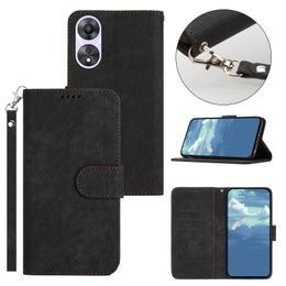 Leather Cases For OPPO A17 A77s A57S A96 A76 A36 Find X5 A54 A74 A94 F21 Reno 9 8T 8 Pro Lite 5G 4G Wallet Phone Case