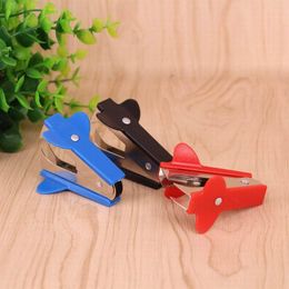 Staplers 480pcs Mini Comfortable Handheld Staple Remover School Office Stapler Binding Tool Nail Pull Out Extractor 221130
