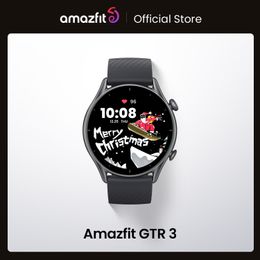 android os smartwatch NZ - Global Version Smart Wristbands Amazfit GTR 3 GTR3 GTR-3 Smartwatch 1.39" AMOLED Display Zepp OS Alexa Built-in GPS Smart Watch for Android IOS