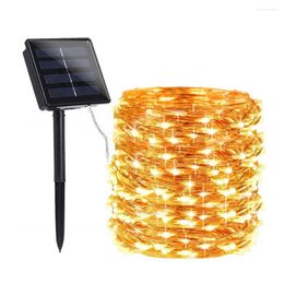 Strings 50/100/200/300 LED Solar Light Outdoor String Lights For Christmas Tree Wedding Party Decoration Garden Lamps Fairy