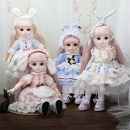 30см кукол разноцветные принцессы куклы и одежда 6 Bjd Ban Conate Girls Diy Toys День рождения подарки изысканная коробка 1128