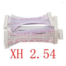 Lighting Accessories Red White Line JST XH 2.54mm Pitch Female To Plug Wire Cable Connector 2P/3/4/5/6/7/8/9/10/11/12 Pin Length 10/20/30CM