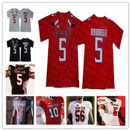 Texas Tech TTU College Football Jerseys Donovan Smith Behren Morton Tahj Brooks SaRodorick Thompson Myles Price Jerand Bradley Nehemiah Martinez I Loic Fouonji