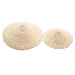 Berets Oriental Chinese Vietnamese Cone Hat Garden Sun Protection Wheat Straw Asian Style For Children Travelling Farmer