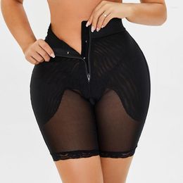 Women's Shapers Women's Women Open Crotch High Waist Control Panties Breathable Mesh Abdomen Sexy Hip Lifter Thigh Tummy Belly