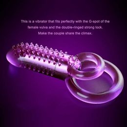 Sex toy massager Shop Penis Toys Clitoris Vibrators for Women Clitoral Stimulator Double Ring Cock Male Dildo Strapon Bullet Massage Vibrator