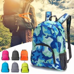 Outdoor Bags 8 Colors Fishing Bag Breathable Foldable Hiking Backpack For Riding Bicycle Large Capacity Sport Pack Men& Women