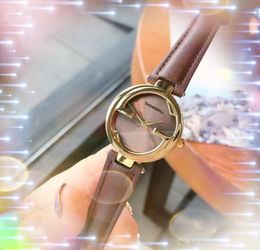 Premium Bee Women Lovers Watch Fashion Casual G Shape clock Leather Belt Luxury Quartz Movement Battery Powers Classic boutique Wristwatch Orologio Reloj Montre