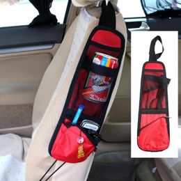 Car Organiser Seat Side Storage Bag Auto Travel Multi-Pocket Holder Pouch Zipper Net For Accessories