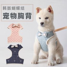 Dog Collars Pet Leash Go Out And Walk The Cat Small Medium-sized Vest-style Chest Harness SP0222