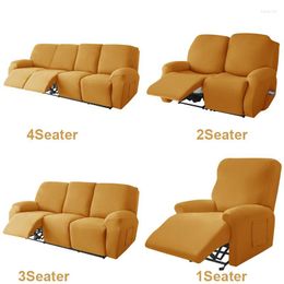 Chair Covers 1/2/3/4 Seater Recliner Sofa Elastic Relax Lazy Boy Armchair Cover Stretch Reclining Slipcovers Furniture Protector