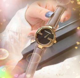 Premium Bee Women Lovers Watch Fashion Casual G Shape clock Leather Belt Luxury Quartz Movement Battery Powers Simple and generous boutique Wristwatch Reloj