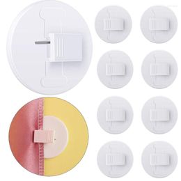 Shower Curtains 1pcs Home Splash Guard Buckle Fixing Clip Curtain Clips Windproof Self Adhesive