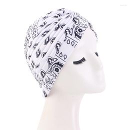 Ball Caps Women Muslim Elastic Turban Cap Appliques Hat Head Scarf Wrap Trucker Hats For Men Plain Paper Cup