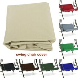 Chair Covers 3 Seat Swing Canopies Cushion Cover Set Patio Hammock Replacement Waterproof Garden